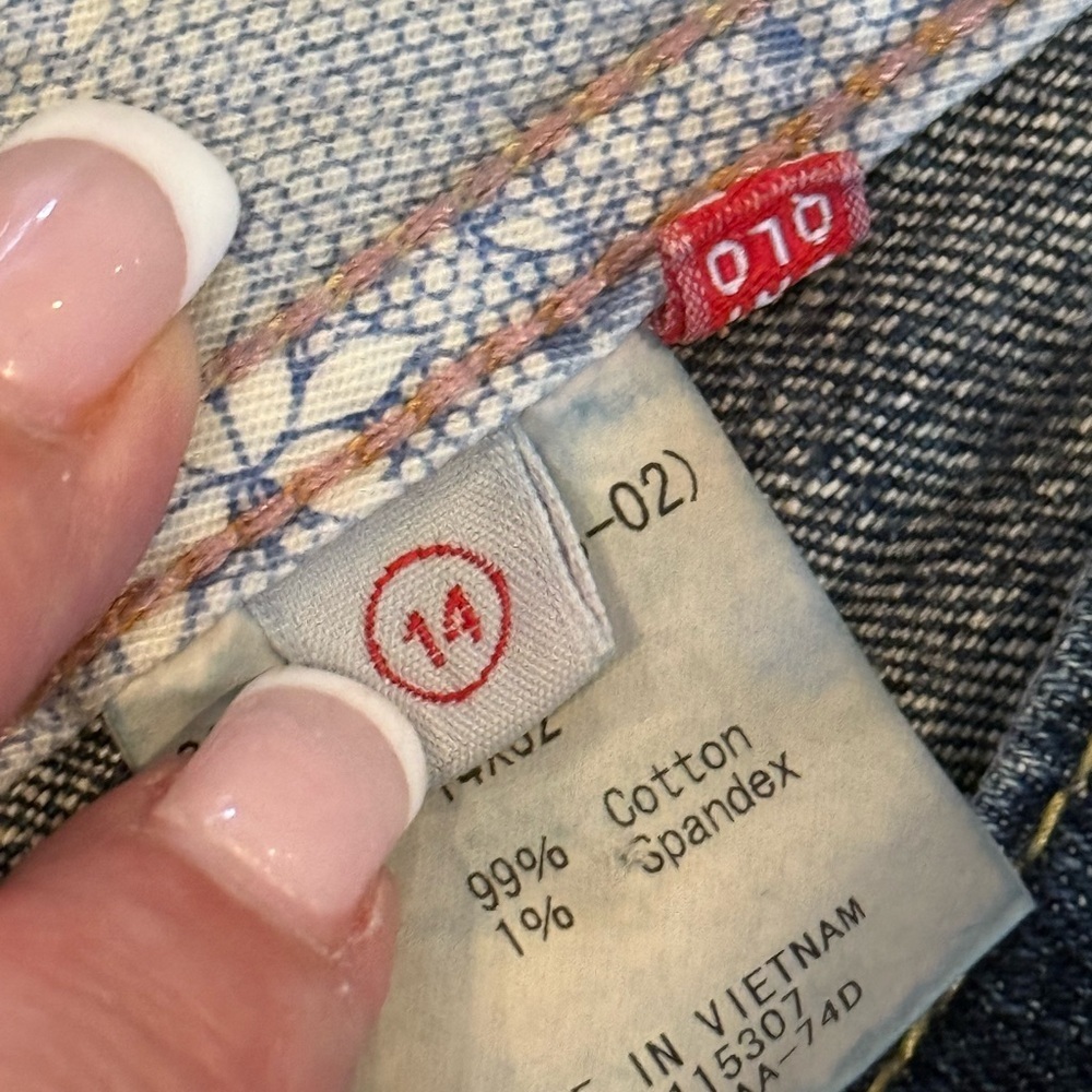 Women’s jeans, no brand label, 14 x 32   *BOGO* - Picture 3 of 10